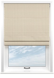 Weavers, Cashmere - Twist&Fit Roman Blind